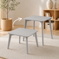Tulla® Kindertisch – Mitwachsender Montessori Tisch aus Holz
