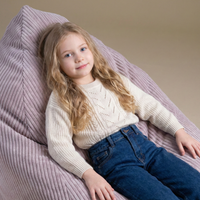 "Cozy Cloud" Kinder-Sitzsack 80x85cm mit EPS Perlen