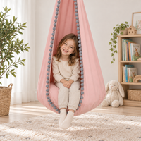 Cocoon Swing – Hängeschaukel aus Baumwolle mit Sitzkissen