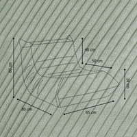 "Cozy Mooni" Ergonomischer Lounge-Sessel mit 4-Zonen-System