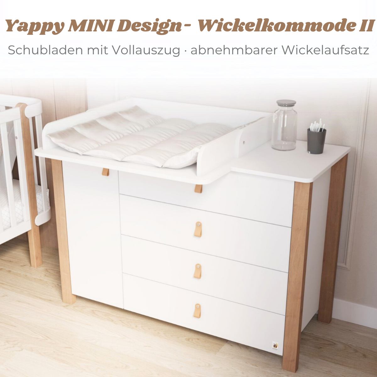 YappyÉtude MINI Design - Changing Table II, 120×50×85.5cm