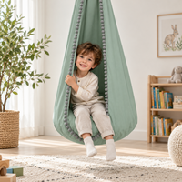 Cocoon Swing – Hängeschaukel aus Baumwolle mit Sitzkissen