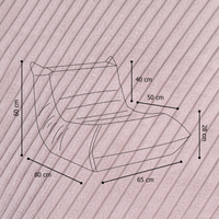 "Cozy Mooni" Ergonomischer Lounge-Sessel mit 4-Zonen-System