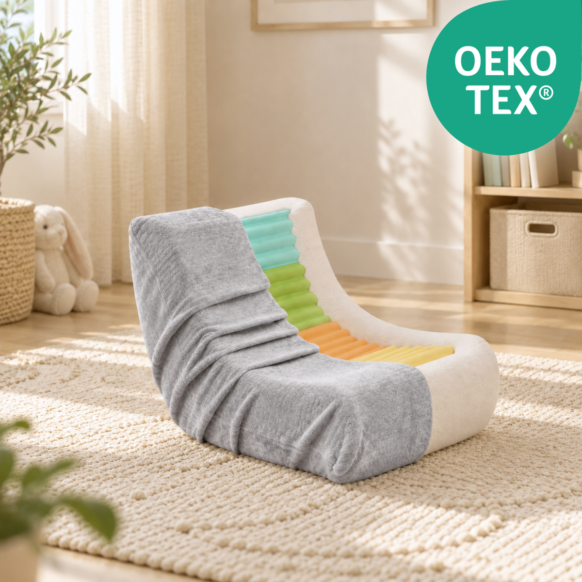 "Nilly Mooni" Ergonomischer Lounge-Sessel mit 4-Zonen-System
