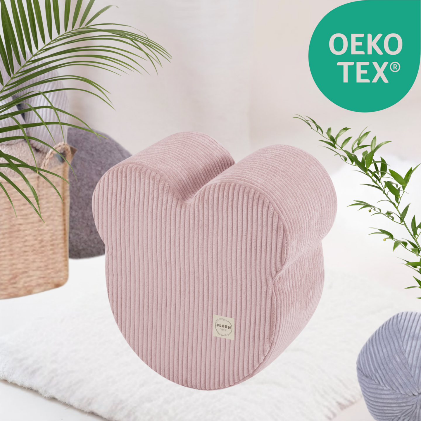 "Cozy Bear" Sitzhocker 46x25 cm