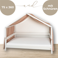 YappyMuslin - Hausbett-Vorhänge