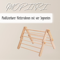 MOPITRI® – Modifizierbarer Montessori Kletterrahmen mit 4 Segmenten