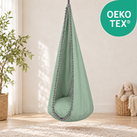 Cocoon Swing – Hängeschaukel aus Baumwolle mit Sitzkissen