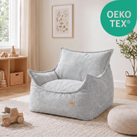 "Chenille Throne" bequemer Kinder-Relaxsessel 80x73x58cm