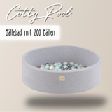 "Cotty Pool" Bällebad 90x30cm, mit 200 Bällen
