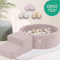 "Bally Step" Bällebad 90x30cm mit Stufe & 200 Bällen