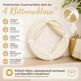 Spieltunnel aus Baumwolle, passend zum Tipi, 180x46cm