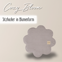 "Cozy Bloom" Sitzhocker 54x25cm