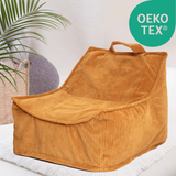 "Yappy Nest" XXL Sitzsack 70x50x80cm mit EPS-Perlen & Anti-Rutsch-Boden