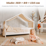 Yappy JUNIOR - Hausbett 160×80cm mit Rausfallschutz