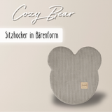 "Cozy Bear" Sitzhocker 46x25 cm