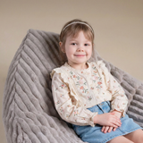 "Fluffy Cloud" Kinder-Sitzsack 80x85cm mit EPS Perlen