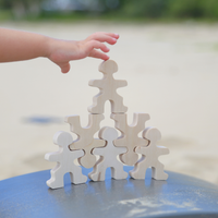 Flockmen® – Montessori Holzfiguren für kreatives Spielen