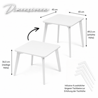 Tulla® Kindertisch – Mitwachsender Montessori Tisch aus Holz