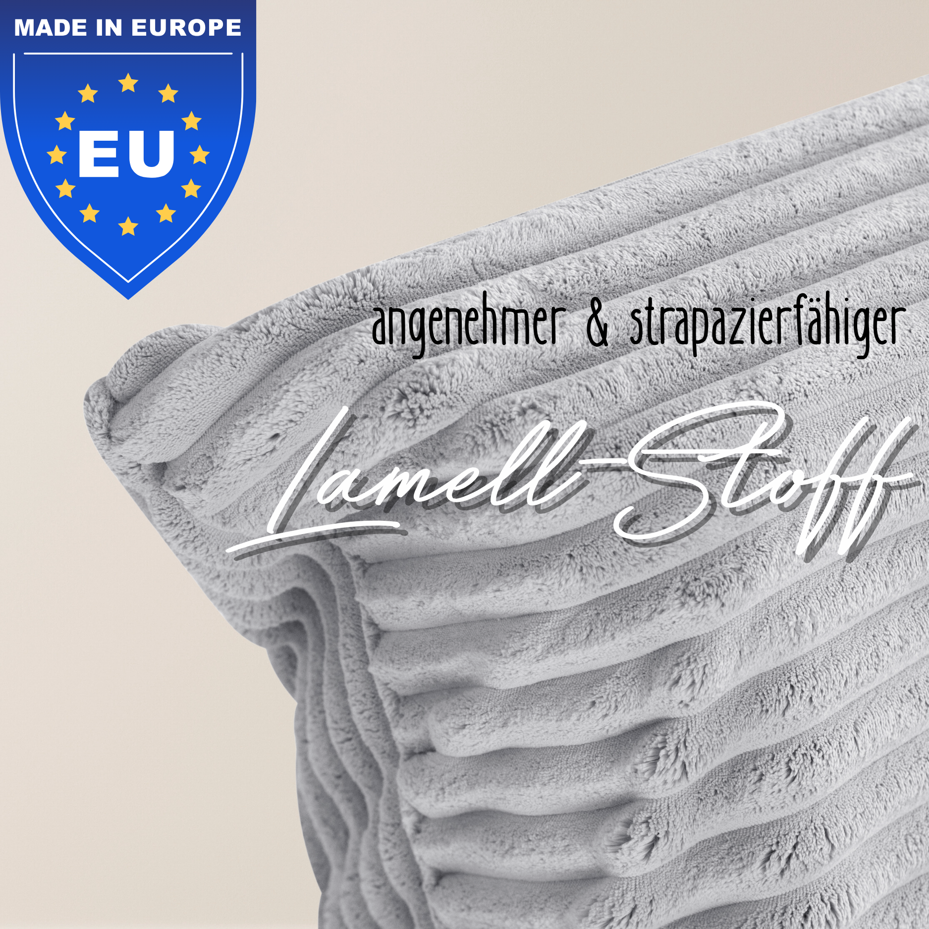 "Fluffy Mooni" Ergonomischer Lounge-Sessel mit 4-Zonen-System