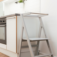 STEP’n’FOLD® – Faltbarer Montessori Lernturm mit verstellbarer Höhe