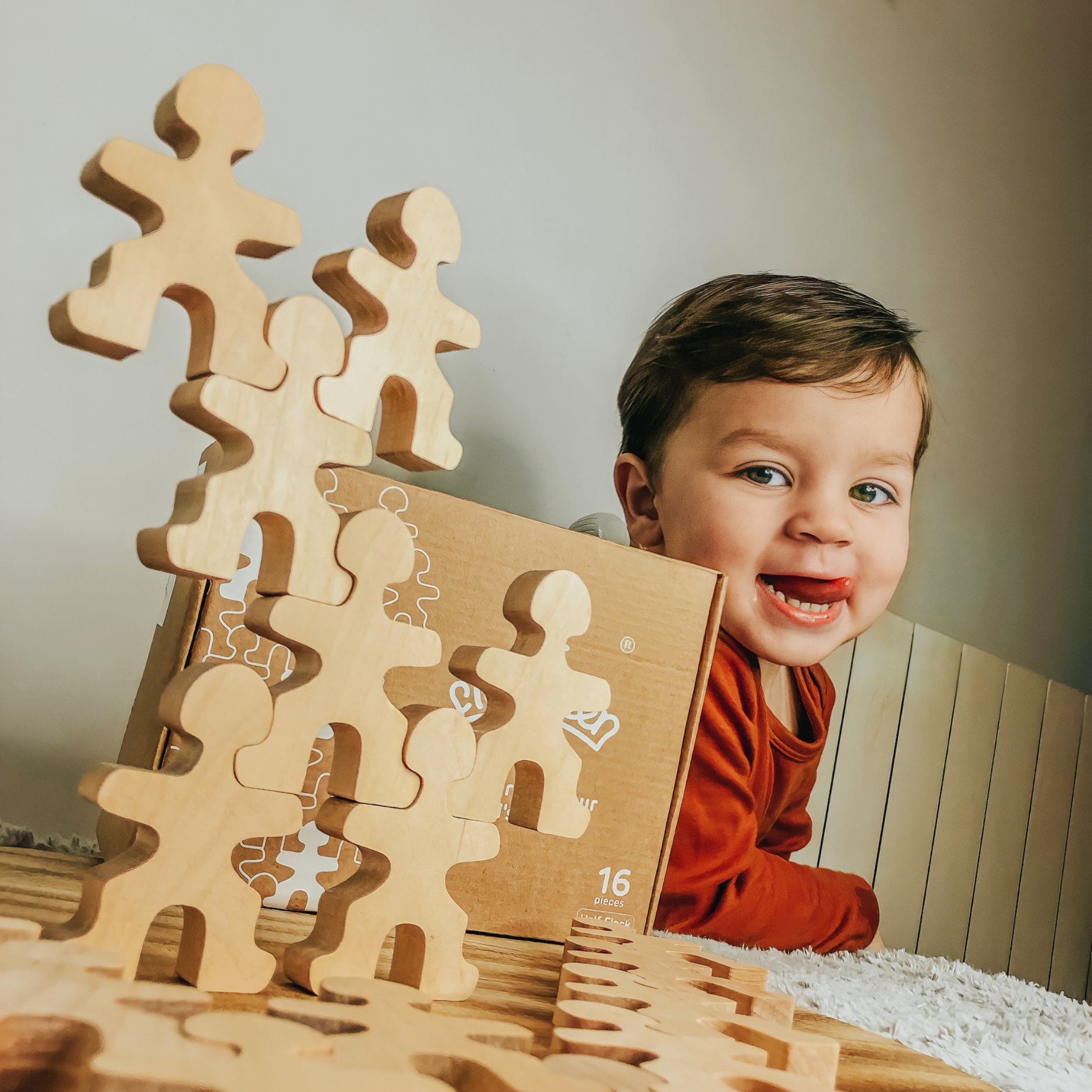 Flockmen® – Montessori Holzfiguren für kreatives Spielen