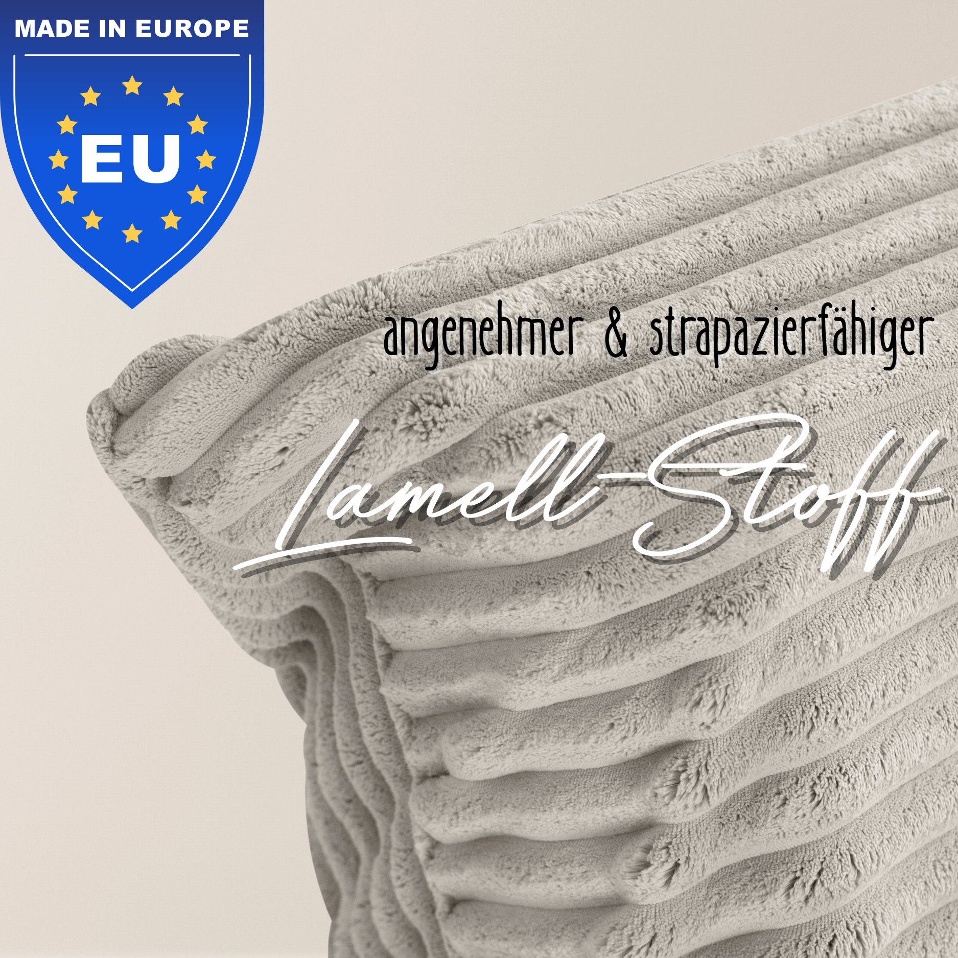 "Fluffy Mooni" Ergonomischer Lounge-Sessel mit 4-Zonen-System