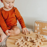 Flockmen® – Montessori Holzfiguren für kreatives Spielen
