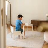 Tulla® Kindertisch – Mitwachsender Montessori Tisch aus Holz