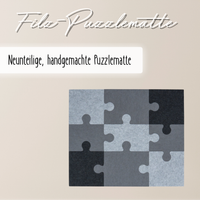 Filz-Puzzlematte aus recyceltem Material, 50x50 & 90x76cm
