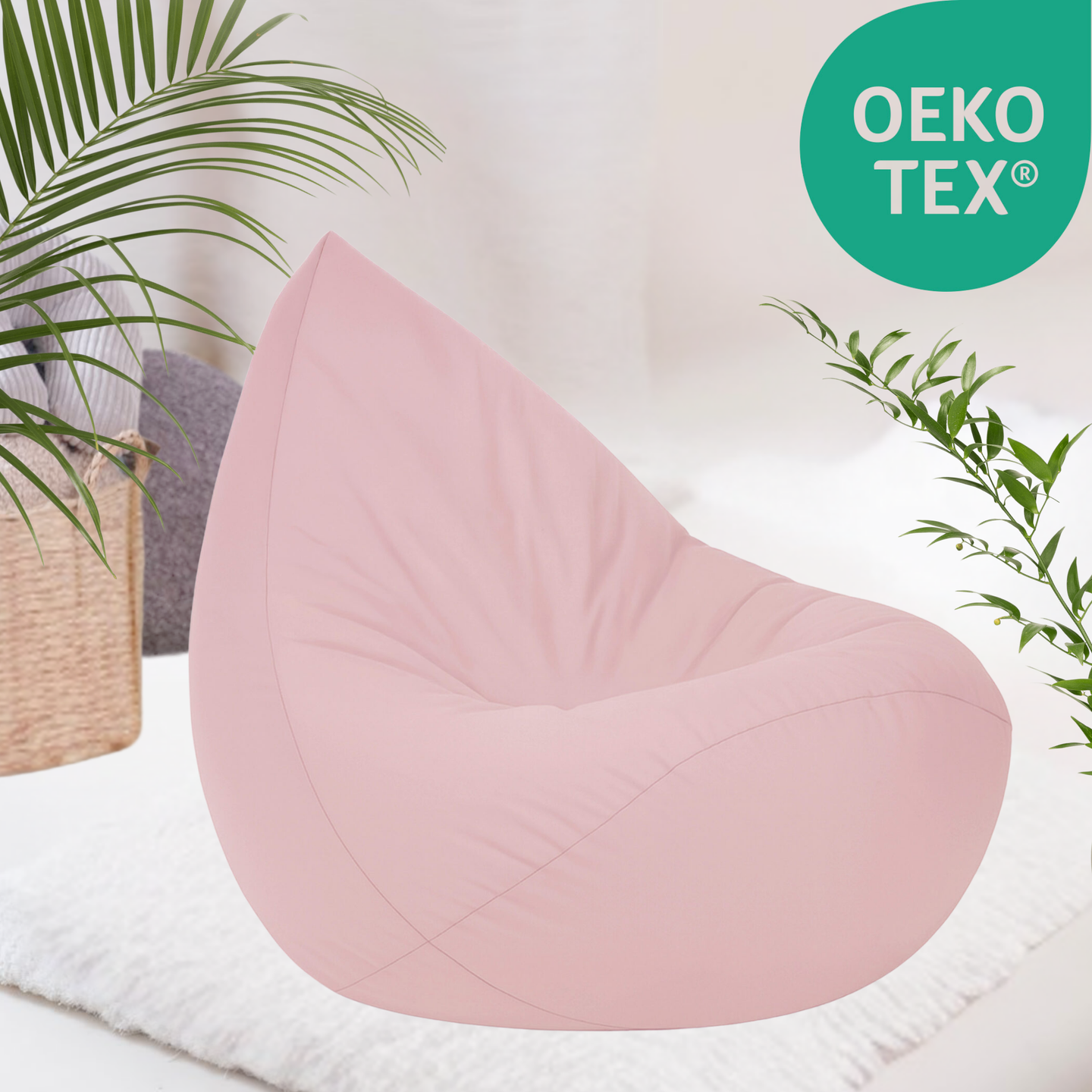 "Sunny Seat" Wasserfester Kinder-Sitzsack für drinnen & draußen