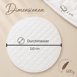 Round play mat - 110 cm