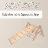 MOPITRI® – Modifizierbarer Montessori Kletterrahmen mit 4 Segmenten