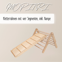 MOPITRI® – Modifizierbarer Montessori Kletterrahmen mit 4 Segmenten