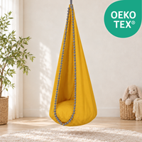 Cocoon Swing – Hängeschaukel aus Baumwolle mit Sitzkissen
