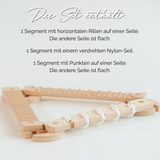 TipiToo® – Schwebebalken Set aus Holz mit 3 Elementen