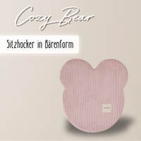 "Cozy Bear" Sitzhocker 46x25 cm