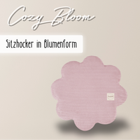 "Cozy Bloom" Sitzhocker 54x25cm