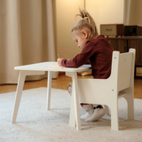 Tulla® Kindertisch – Mitwachsender Montessori Tisch aus Holz