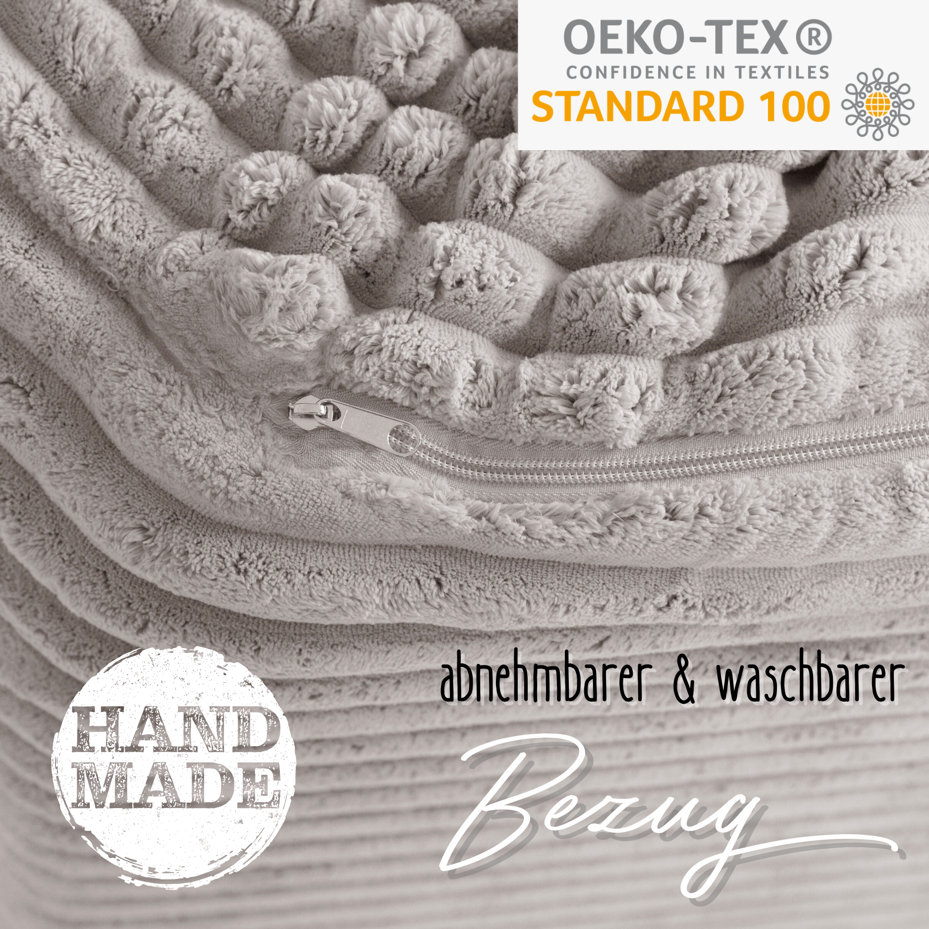 "Fluffy Mooni" Ergonomischer Lounge-Sessel mit 4-Zonen-System