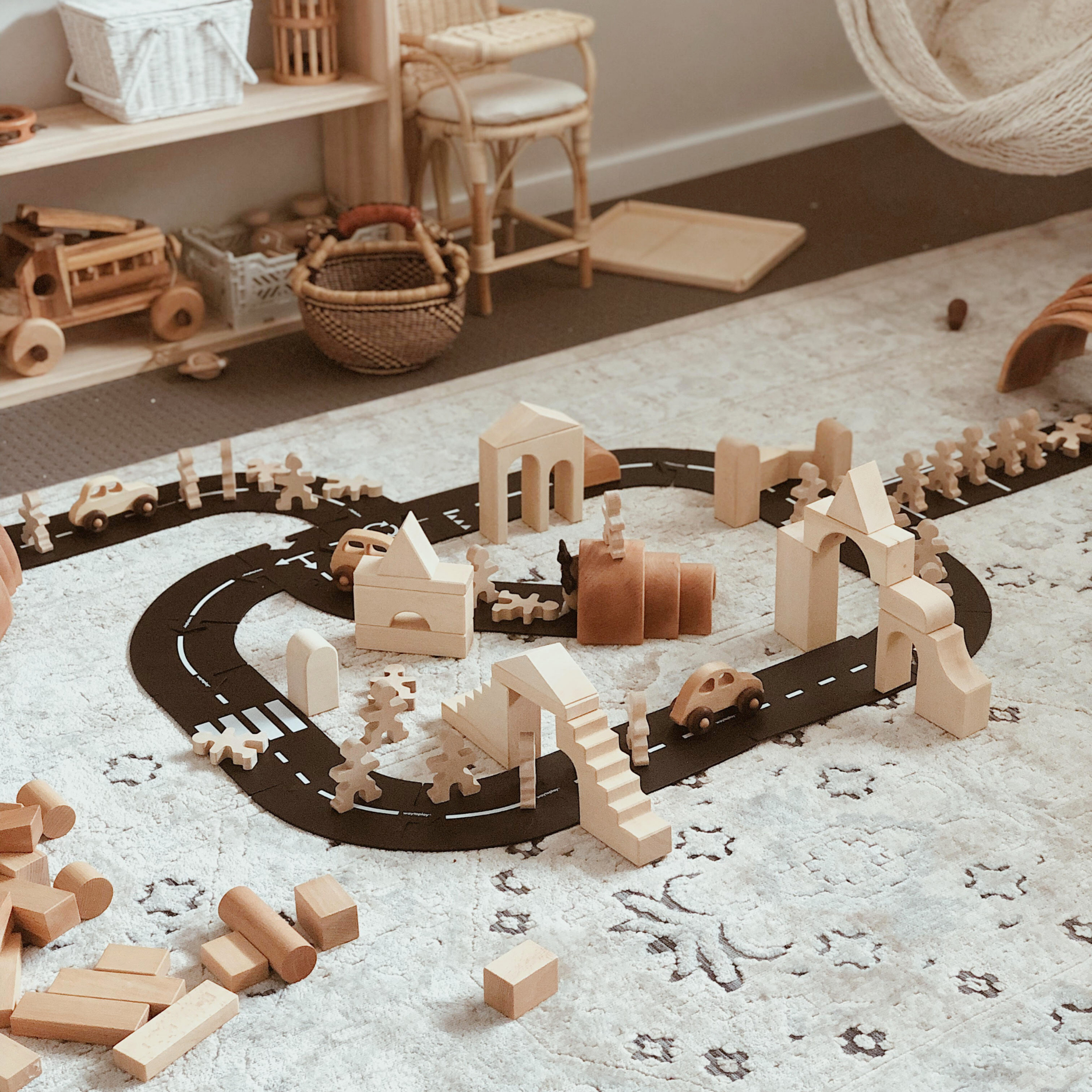 Flockmen® – Montessori Holzfiguren für kreatives Spielen