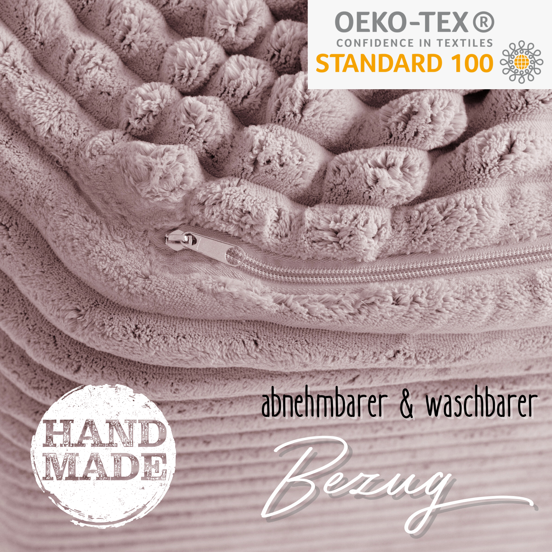 "Fluffy Mooni" Ergonomischer Lounge-Sessel mit 4-Zonen-System