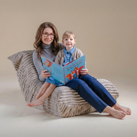 "Fluffy Mooni" Ergonomischer Lounge-Sessel mit 4-Zonen-System