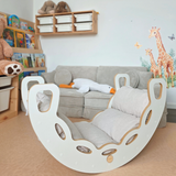 "Big Rocker" 3in1, Wippe, Kletterbogen & Rutsche 90x41x50 cm
