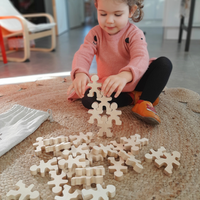 Flockmen® – Montessori Holzfiguren für kreatives Spielen