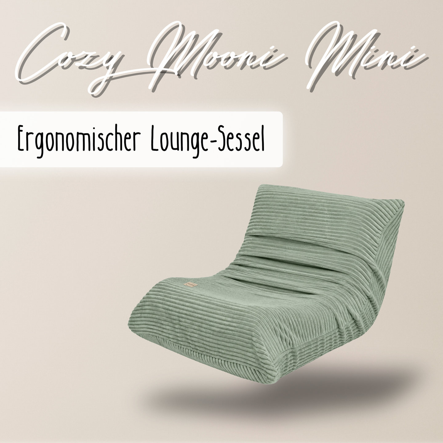 "Cozy Mooni" Ergonomischer Lounge-Sessel mit 4-Zonen-System