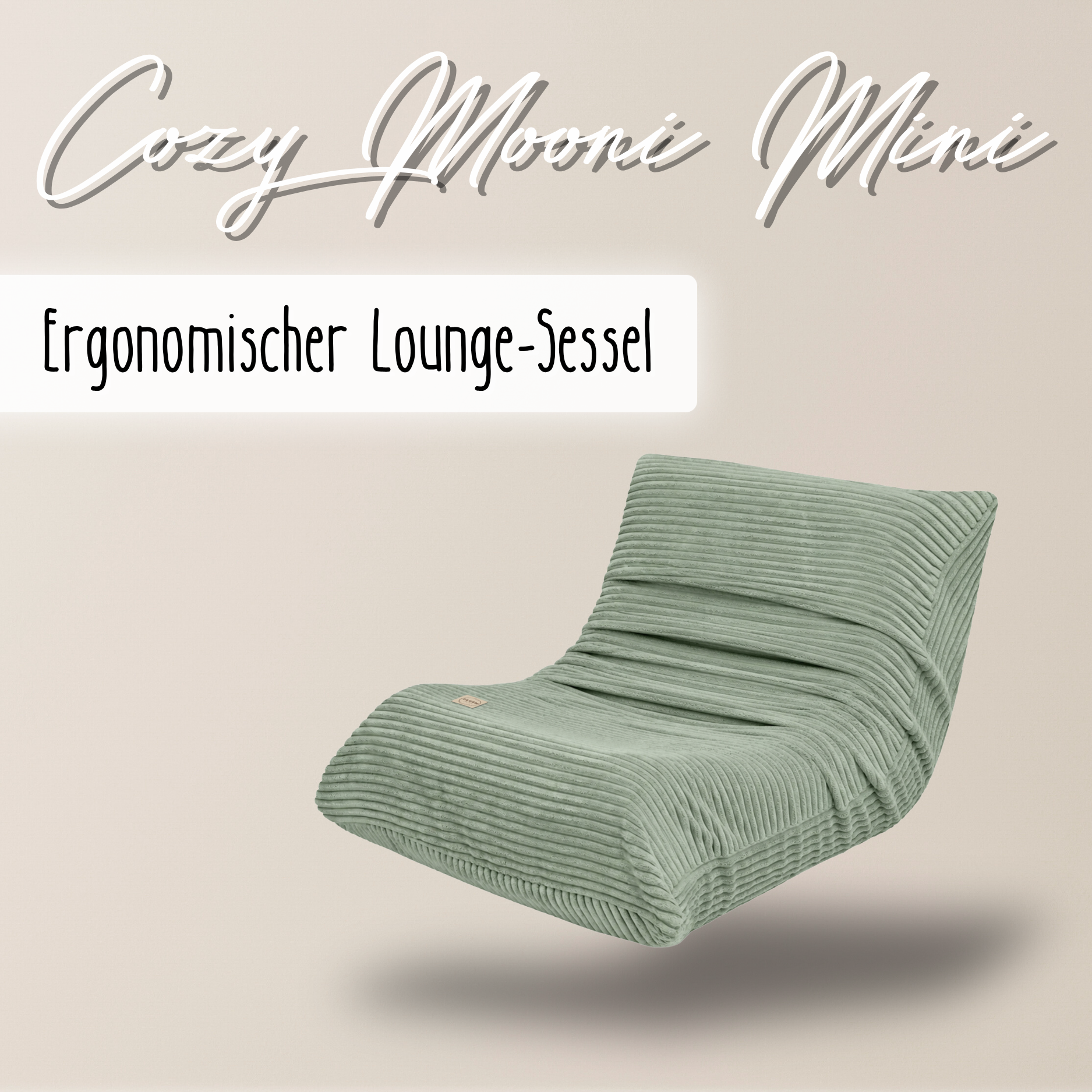 "Cozy Mooni" Ergonomischer Lounge-Sessel mit 4-Zonen-System