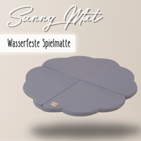 "Sunny Bloom" wasserfeste Spielmatte 115x115x5cm