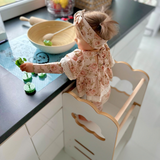 "Cloudy Helper" Kinder-Küchenhelfer, höhenverstellbar