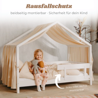 Yappy JUNIOR - Hausbett 160×80cm mit Rausfallschutz